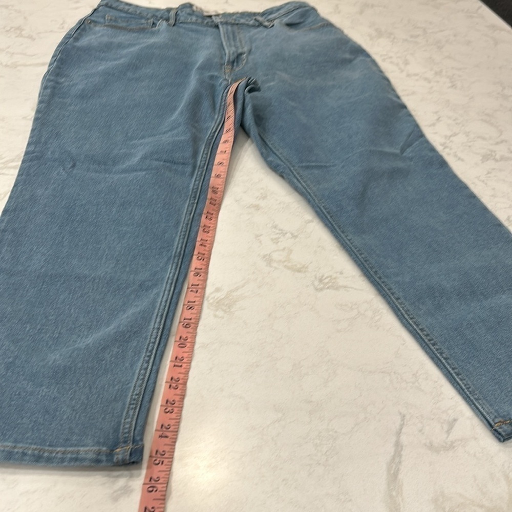 Everlane The Curvy‎ Cheeky Straight Leg Jean 32 Crop NWT - Picture 15 of 17